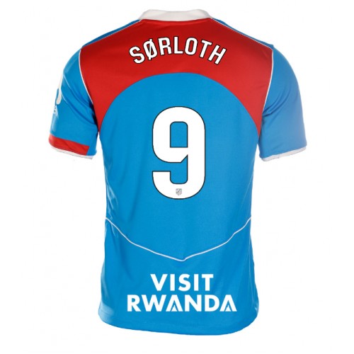 Atletico Madrid Alexander Sorloth #9 Replika Tredjetrøje Dame 2025-26 Kortærmet Atletico Madrid Alexander Sorloth #9 Replika Tredjetrøje Dame 2025-26 Kortærmet